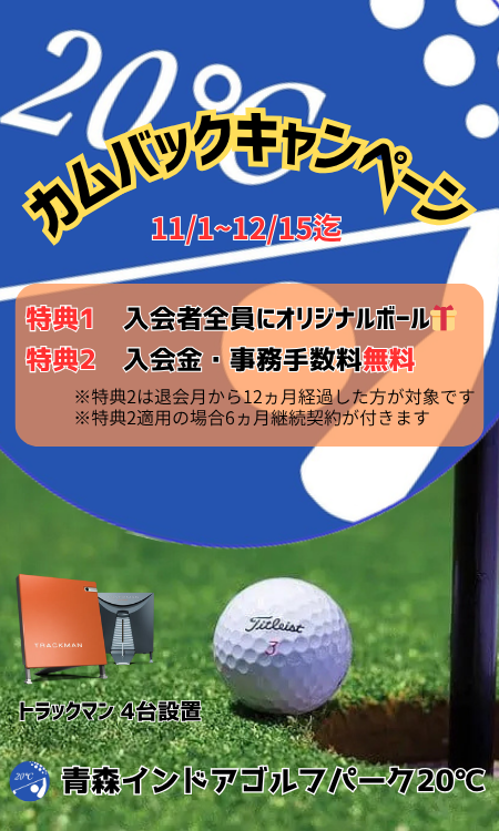 カムバックキャンペーン